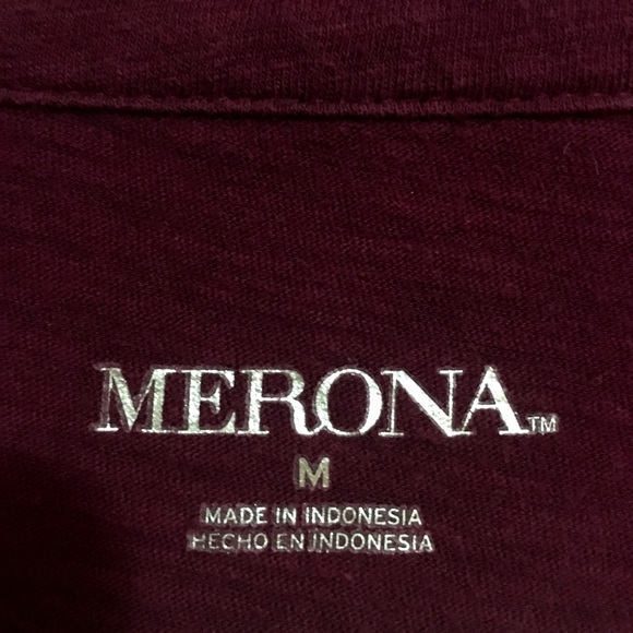 Merona burgundy button-down - Picture 4 of 5